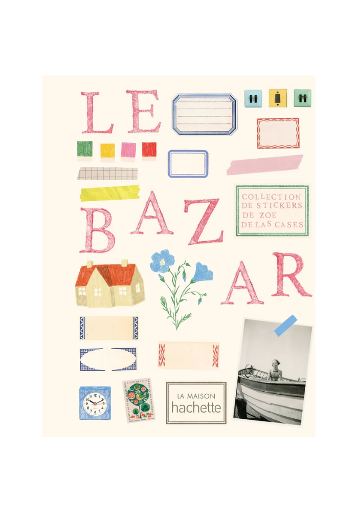 Livre De Stickers Le Bazar - Maison D'Édition