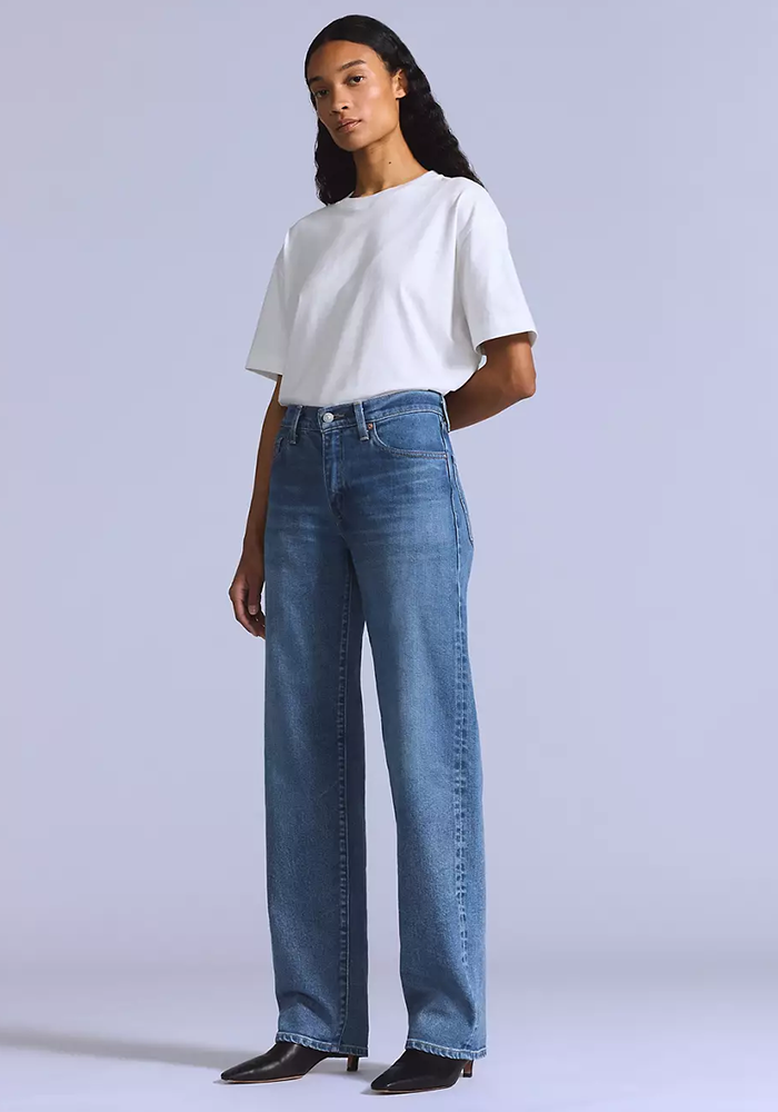 Jean Boyfriend Blue Tab Starboard - Levis