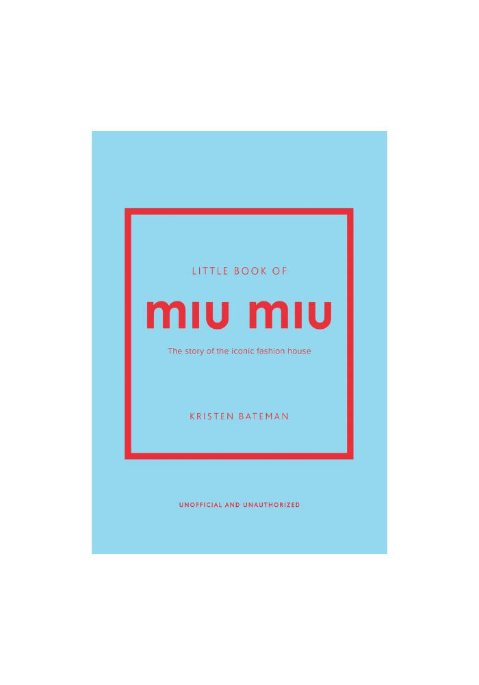 Livre Miu Miu Petit Format - Maison D'Édition