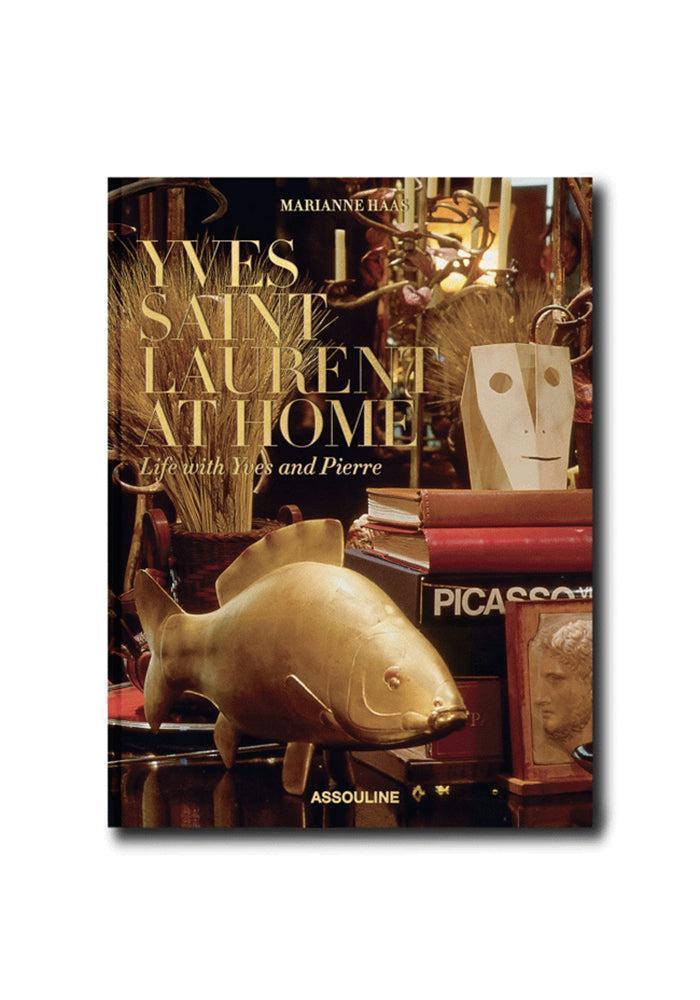 Livre Yves Saint Laurent At Home