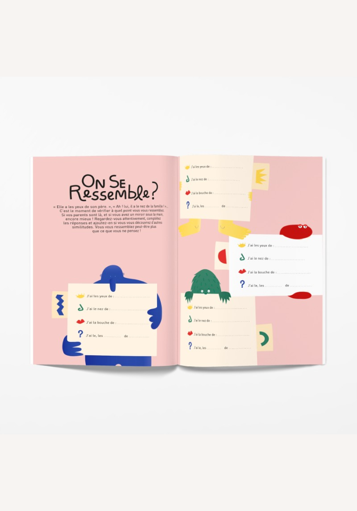 Livre À Remplir Entre Frères Et Soeurs - Minus