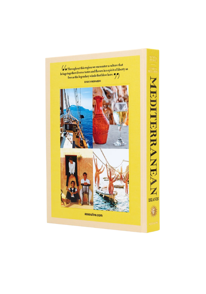 Livre Wine & Travel Mediterranean Islands - Assouline