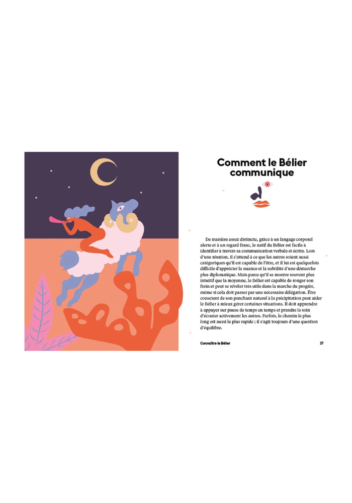 Livre Astro Bélier - Maison D'Édition