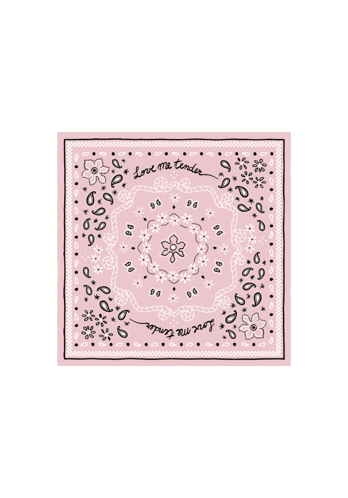 Lot De 20 Serviettes En Papier Bandana Rose - Sélectionné par Blush