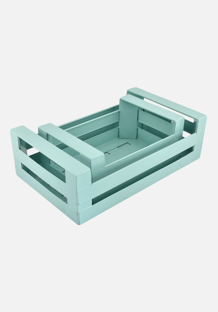 Lot De 2 Cagettes Céladon - Bazar De Luxe