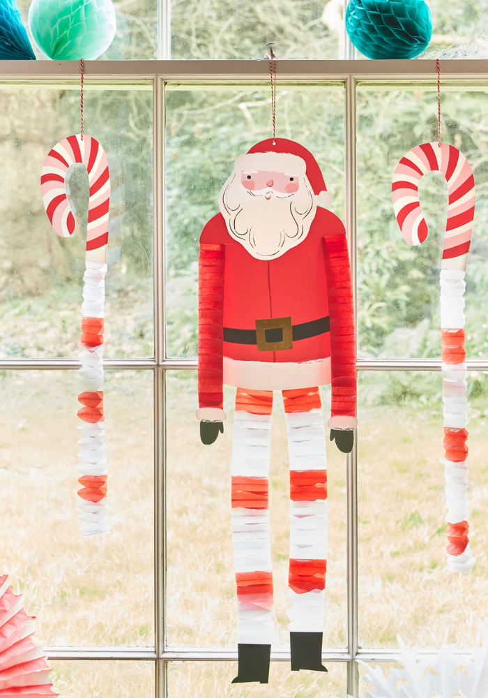 Lot De 4 Décorations Géantes De Noël - Meri Meri