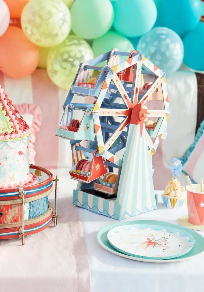 Lot De 8 Petites Assiettes Cirque - Meri Meri