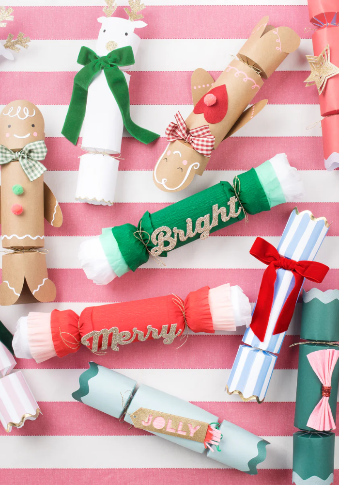 Lot De 6 Crackers Merry Bright Noël - Meri Meri