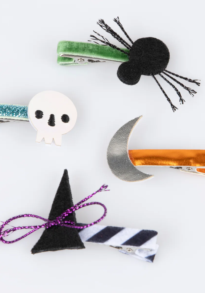 Lot De 8 Barrettes Halloween - Meri Meri