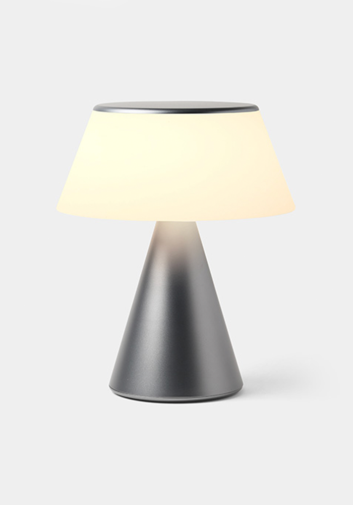 Lampe Luma XL Gun Metal - Lexon