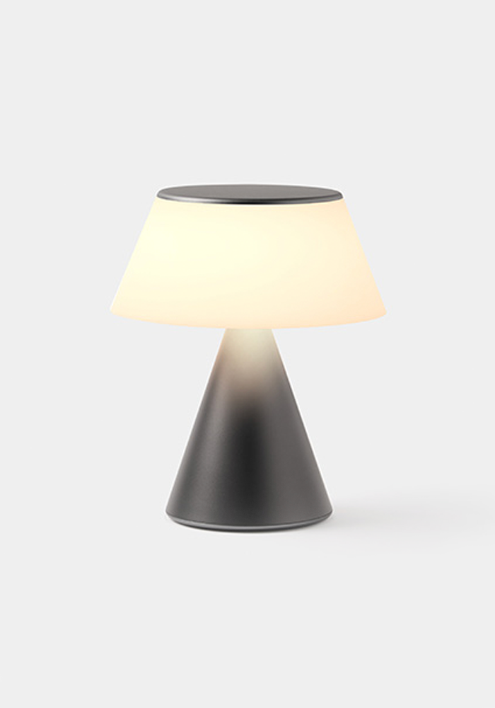 Lampe Luma L Gun Metal - Lexon