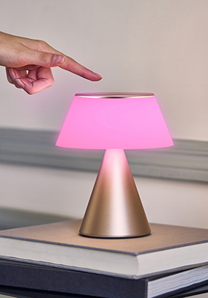 Lampe Luma L Gold