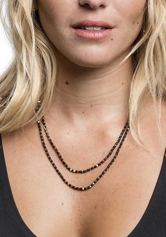 Bracelet 6 Tours Ou Sautoir Max Gold - Têtes Blondes
