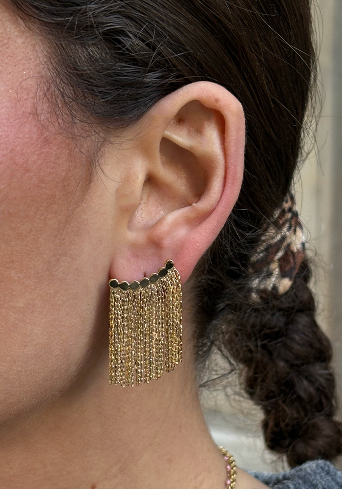 Boucles D'Oreilles Lizzie - Maison Baika