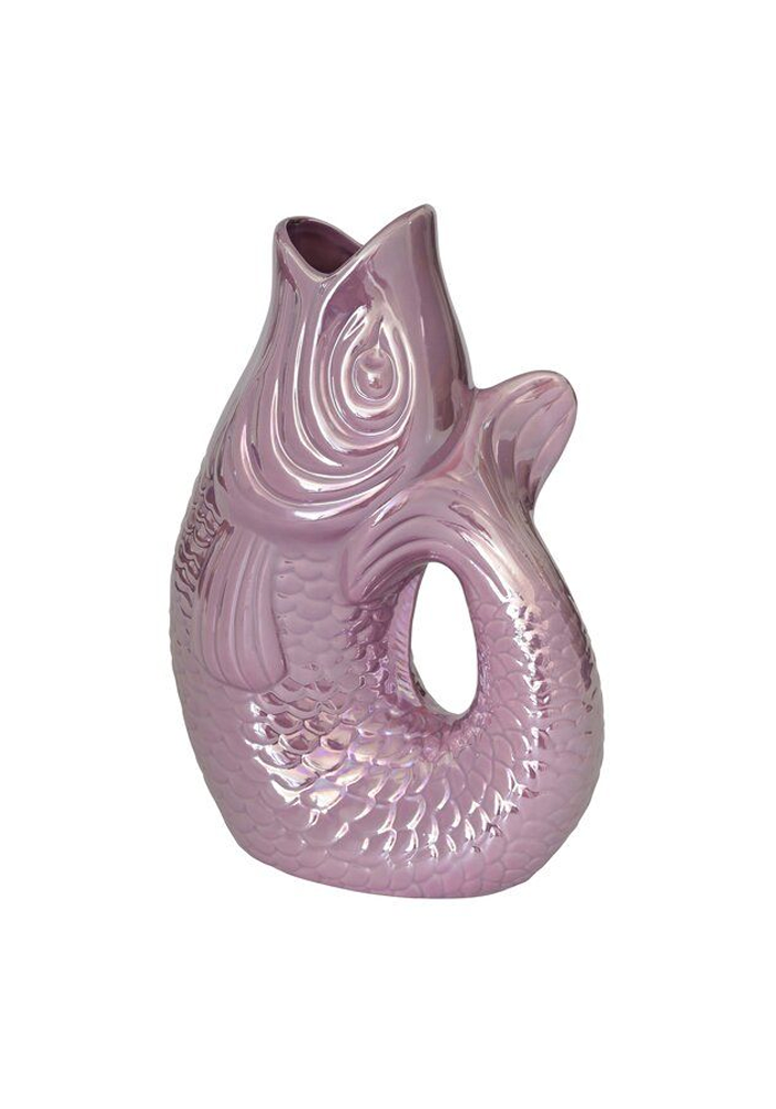 Vase Monsieur Carafon L Rainbow Violet - Blush Sélection Décoration