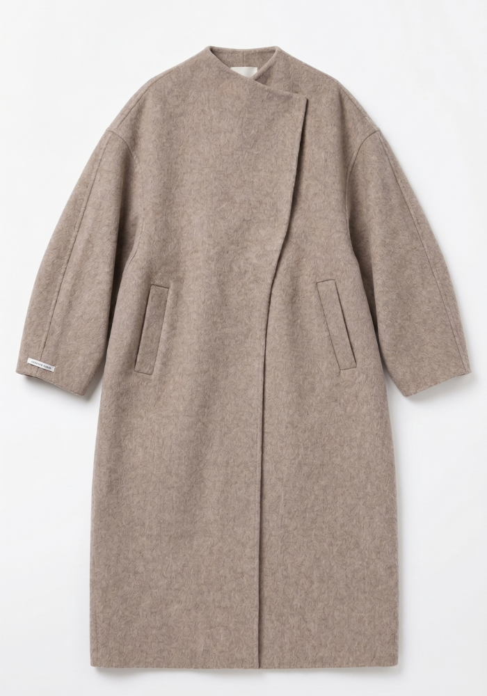 Manteau Long Ample Beige - Dixie