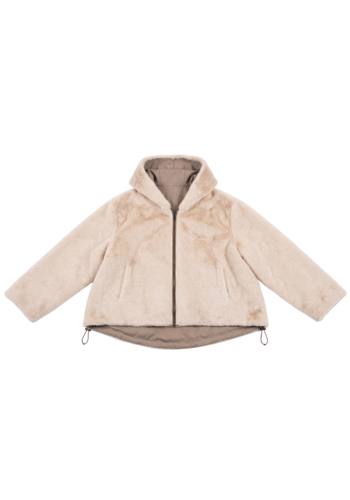 Manteau Parka Oversized Reversible - Lou Andrea