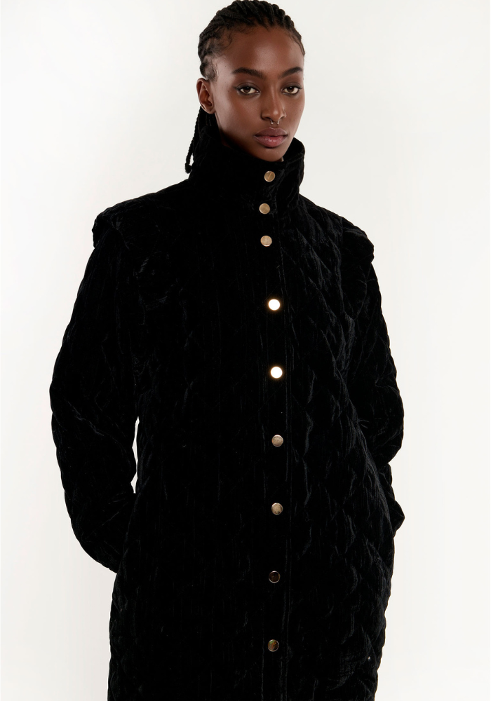 Manteau Coumba Noir