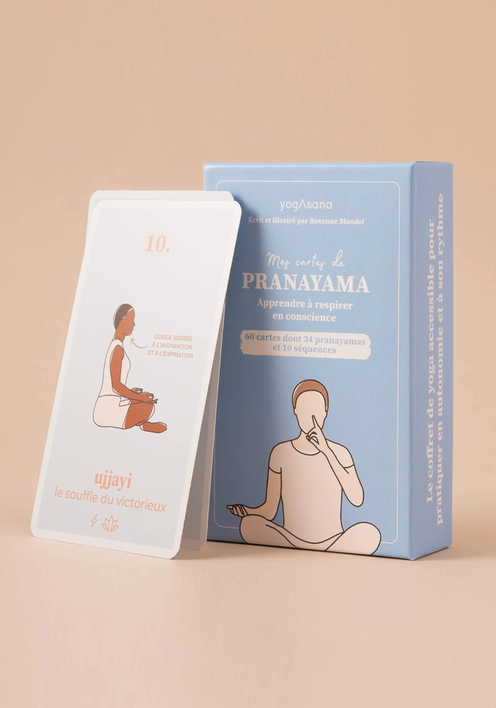 Cartes De Respiration Pranayama - Yogasana