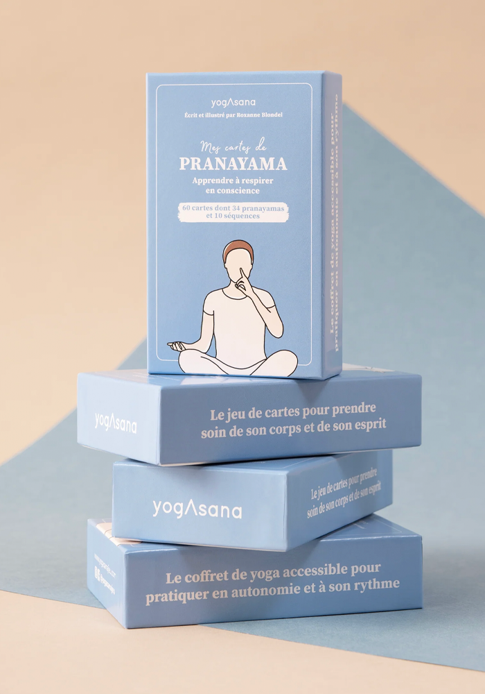 Cartes De Respiration Pranayama - Yogasana