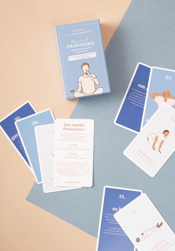 Cartes De Respiration Pranayama