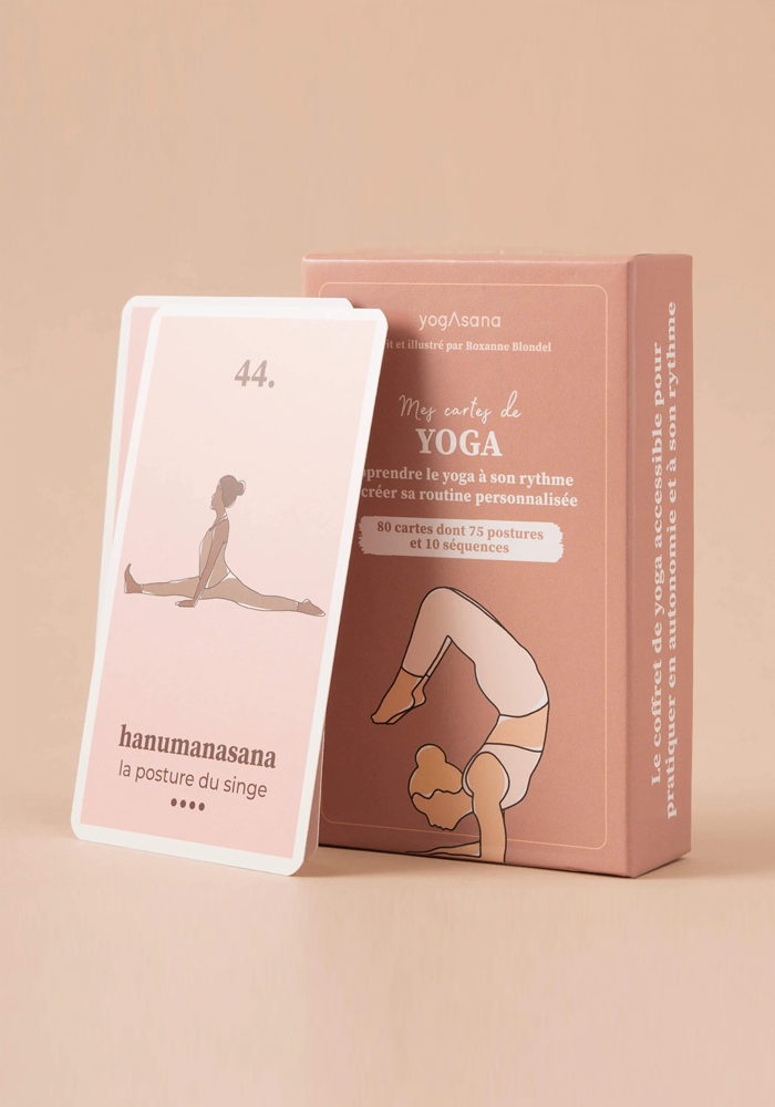 Cartes De Yoga Dynamique Hatha Vinsaya - Yogasana