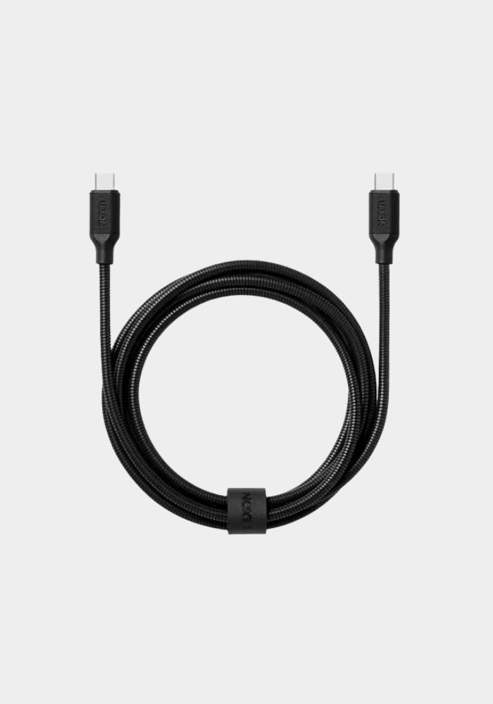 Câble De Charge Métali-C Noir - Lexon