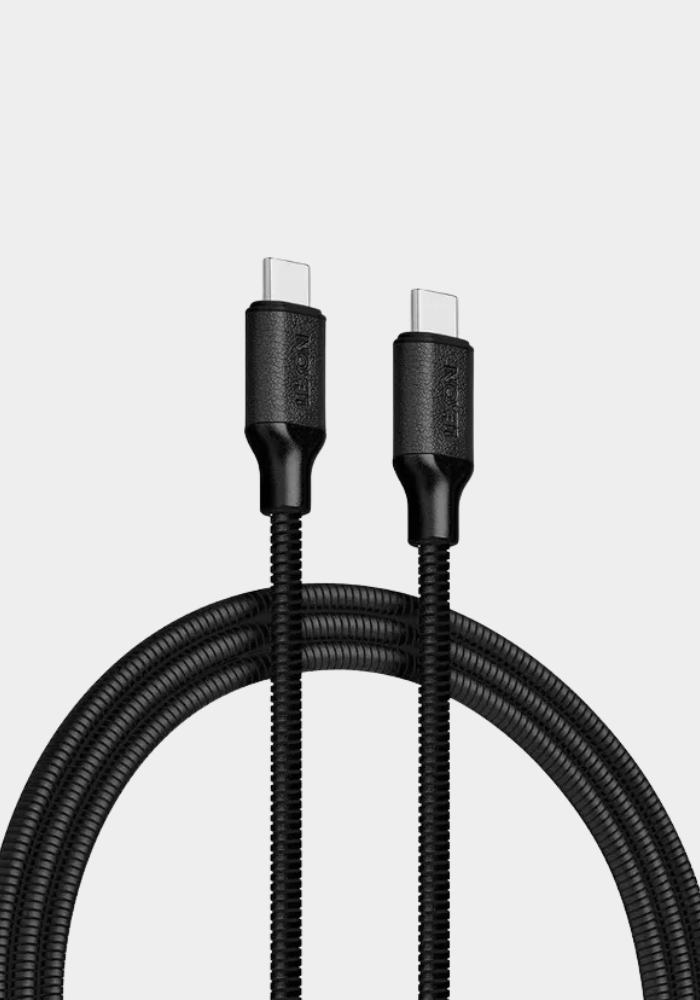 Câble De Charge Metali-C Noir - Lexon