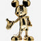 Mickey Welcome Chromé Doré