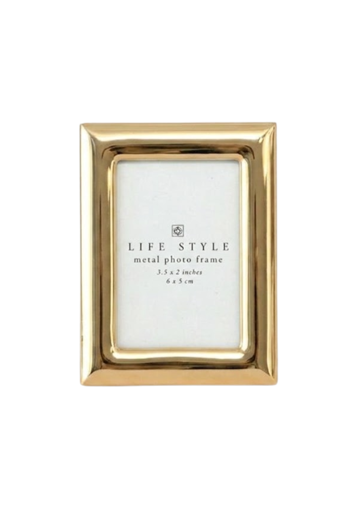 Mini Cadre Rectangulaire Doré - Sélectionné par Blush
