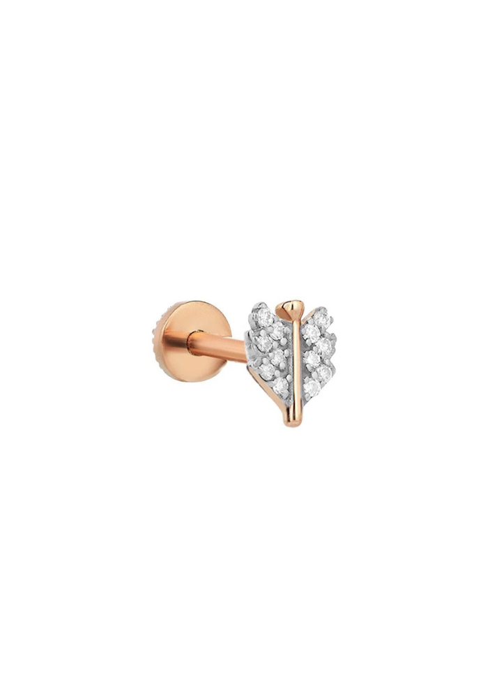 Piercing Mini Pavé Quill - Kismet By Milka