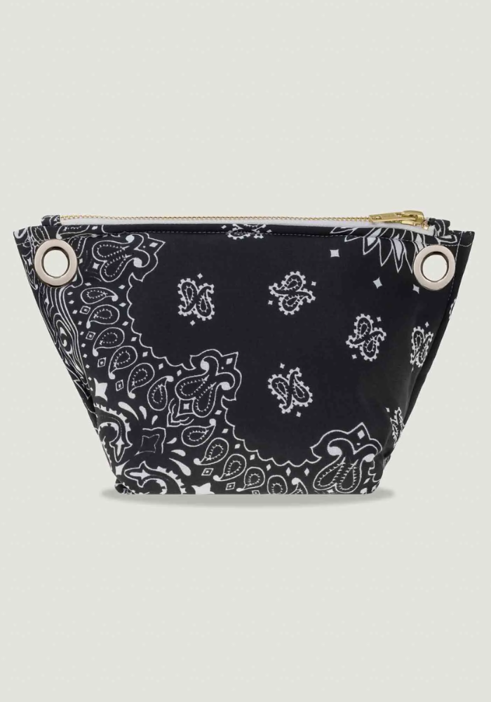 Mini Pochette Oeillet Bandana Noir - Call It By Your Name