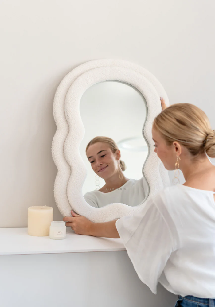 Miroir Charlie Beige - Sélectionné Par Blush