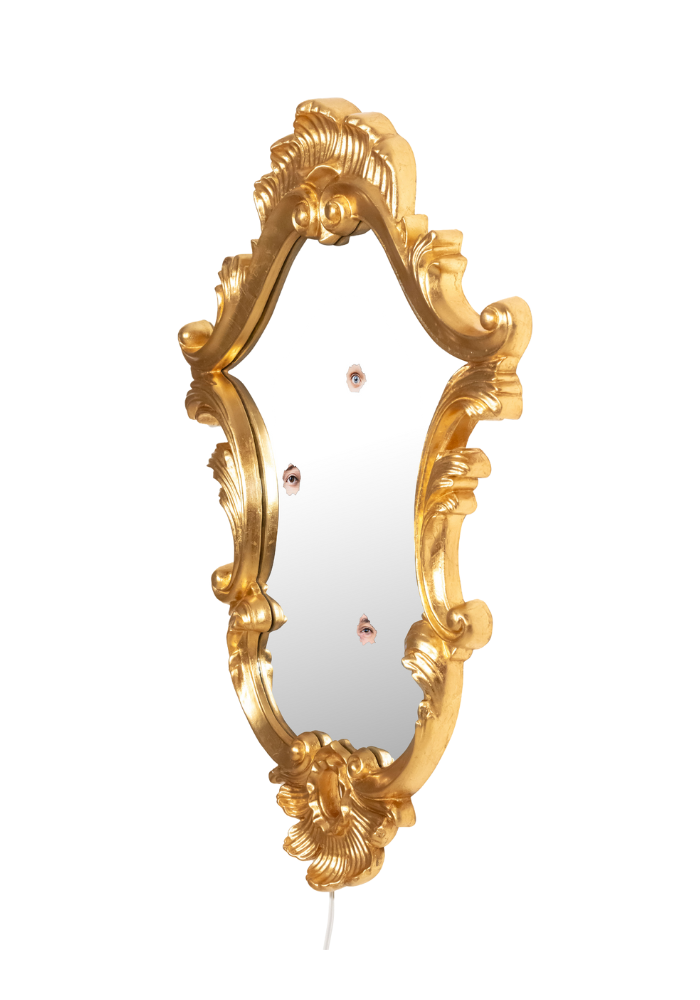 Miroir Mural Trilogie Dorure Clin D'oeil - Seletti