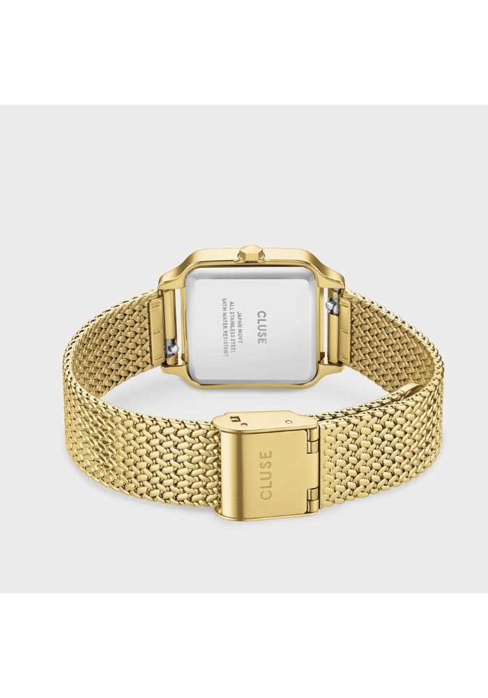 Montre Gracieuse Petite Watch Mesh Brown Gold Colour - Cluse