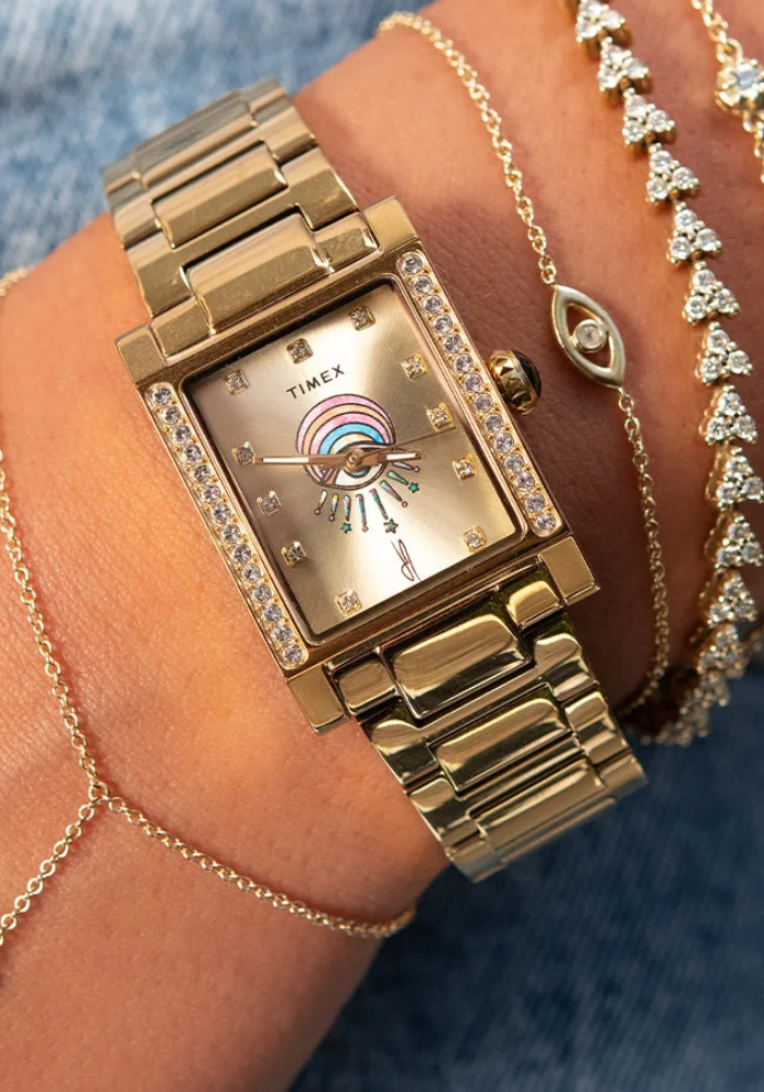 Montre Timex X Jacquie Aiche Éclat Doré - Timex