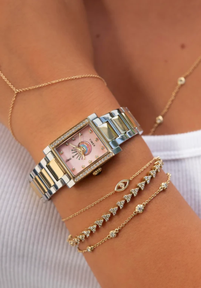 Montre Timex X Jacquie Aiche Éclat Rose - Timex