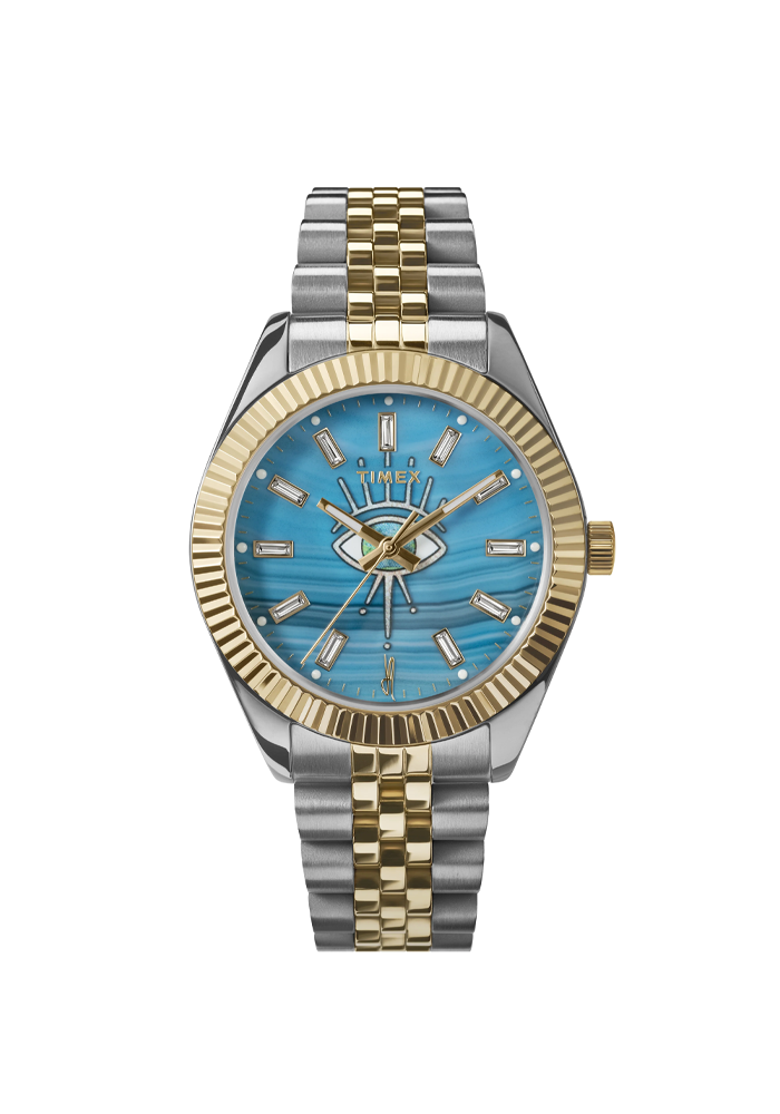 Montre Legacy Blue Agate Eclipse - Timex X Jacquie Aiche - Timex