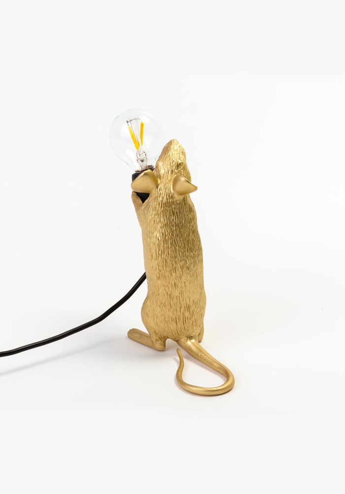 Lampe Mouse Gold Debout - Seletti