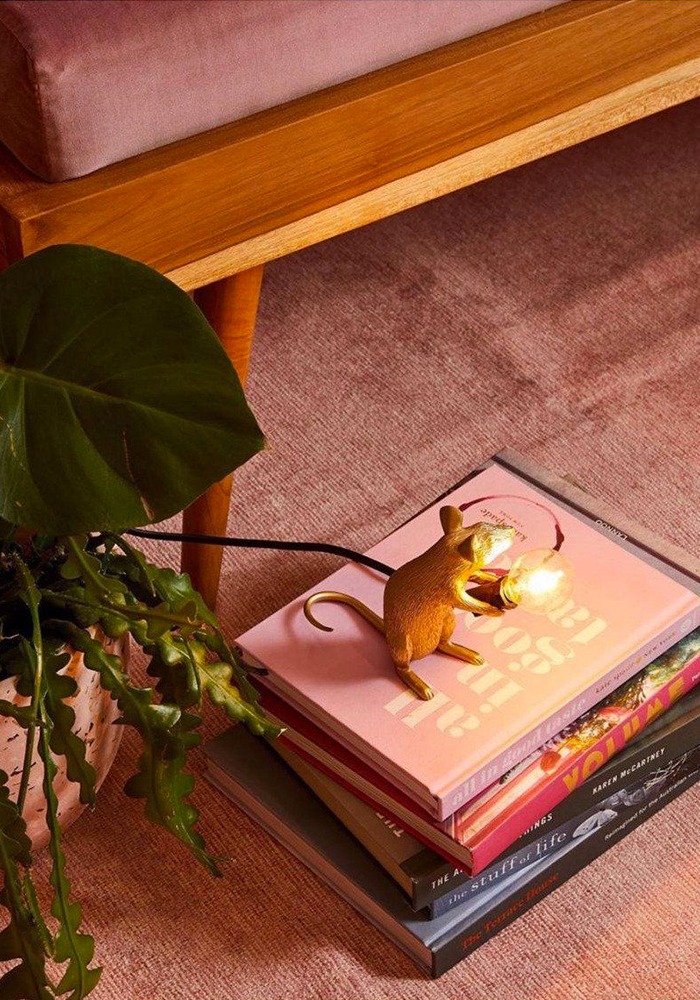 Lampe Mouse Gold Debout - Seletti