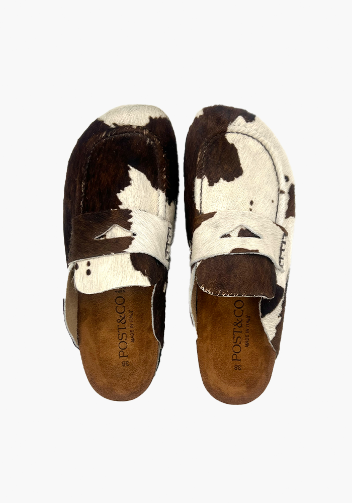 Mules Himalaya Vache - Sélectionné Par Blush