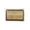 Ivory Rectangle Belt Buckle