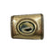 Gold Belt Buckle With Horn