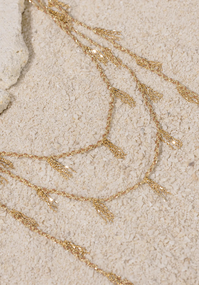 Sautoir N°944 Gold Beige - Marie-Laure Chamorel