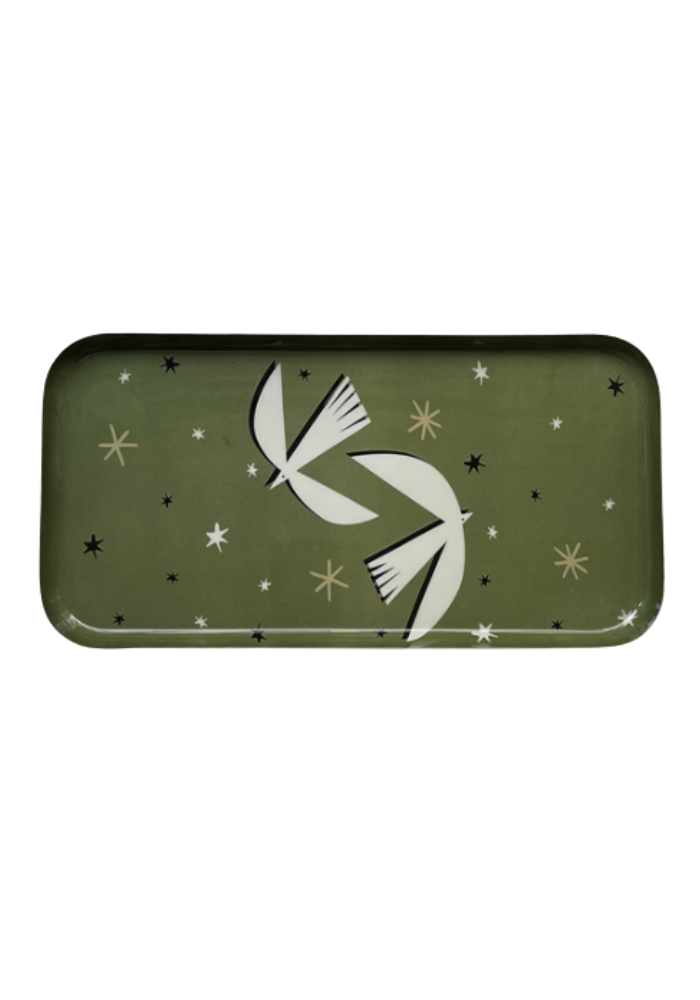 Plateau Rectangle Oiseaux - Sélectionné par Blush