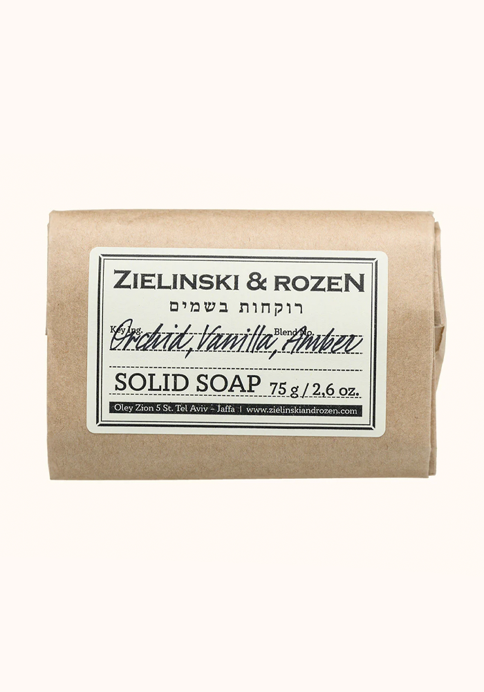 Savon Solide Orchidée, Vanille A,mbre 75g - Zielinski & Rozen