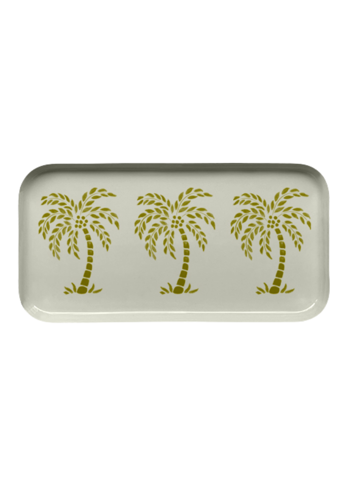 Plateau Rectangle Palmier- Sélectionné par Blush