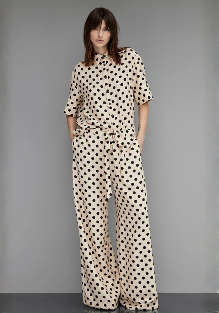 Pantalon Brown Blanc - Oud Paris 