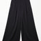Pantalon Fluide Évasé Noir