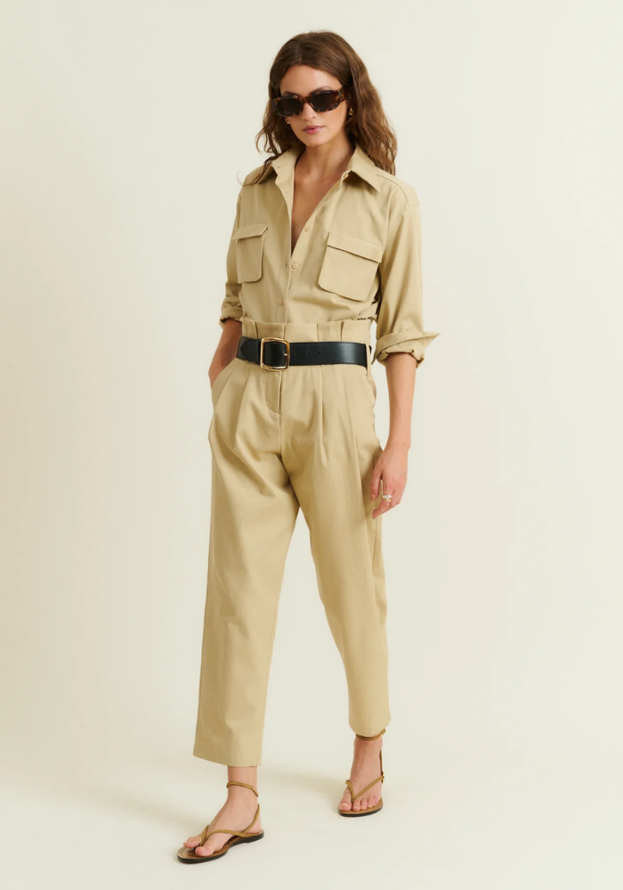Pantalon Letizia Beige - DMN Paris